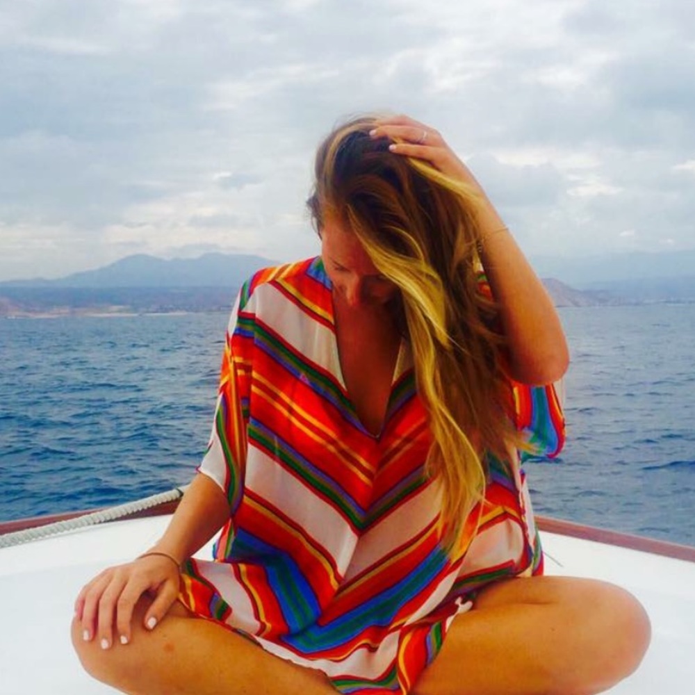 Show me Your Mumu Multi-colored Tunic